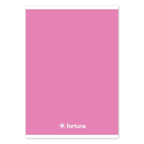 Füzet vonalas FORTUNA Monocolor A/5 32 lapos rózsaszín 125312975