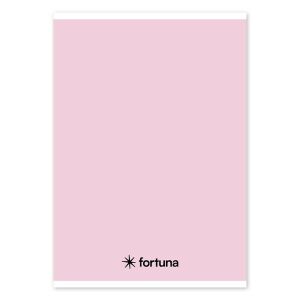 Füzet vonalas FORTUNA Monocolor A/5 32 lapos pasztell rózsaszín 125312986 - Fortuna