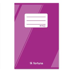 Hangjegyfüzet FORTUNA Basic A/5 16 lapos 36-16 125312996 - Fortuna