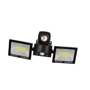 Solarlight Solar-Doppel-LED-Flutlicht, 200 W, mit Bewegungsmelder und Fernbedienung 125313054
