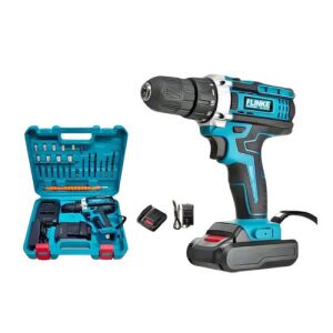 Burghiu cu acumulator Flinke 48V, cu 2 baterii, FK-8004