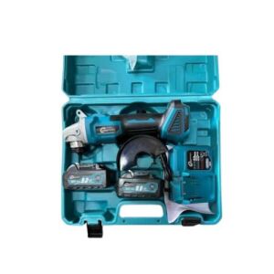 Set de scule electrice fără fir Dauerkraft DK-3002, include șurubelniță cu impact, polizor unghiular, două baterii și încărcător într-o valiză - Seturi de scule electrice cu acumulator