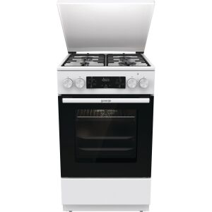 Gorenje GK5C64WH Kombinált tűzhely, 70l, 4 főzőzóna, FrozenBake, A energiaosztály