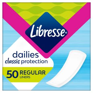 Libresse dailies classic protection regular vložky, 50 kusov - Libresse