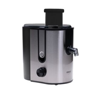 VIVAX AJ-400 facsaró, rozsdamentes acél, fekete és ezüst, oldalnézet - Vivax