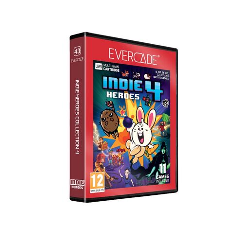 Evercade #43, Indie Heroes 4, 11in1, Retro, Multi Game, Softverski paket za igre 125326176
