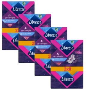 Libresse Goodnight Night Санитарна салфетка 4x16pcs 125325556