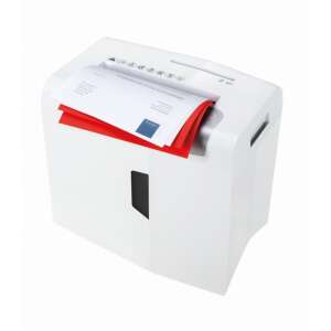 HSM shredstar X8 paper shredder with paper in the slot - Shredder