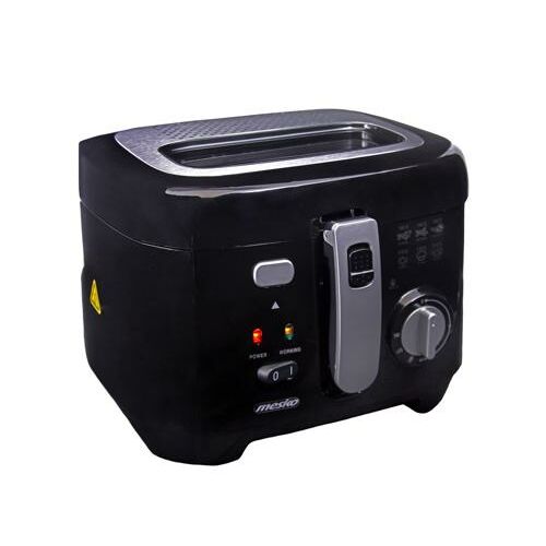 Mesko MS 4908 fekete olajsütő ferde nézet