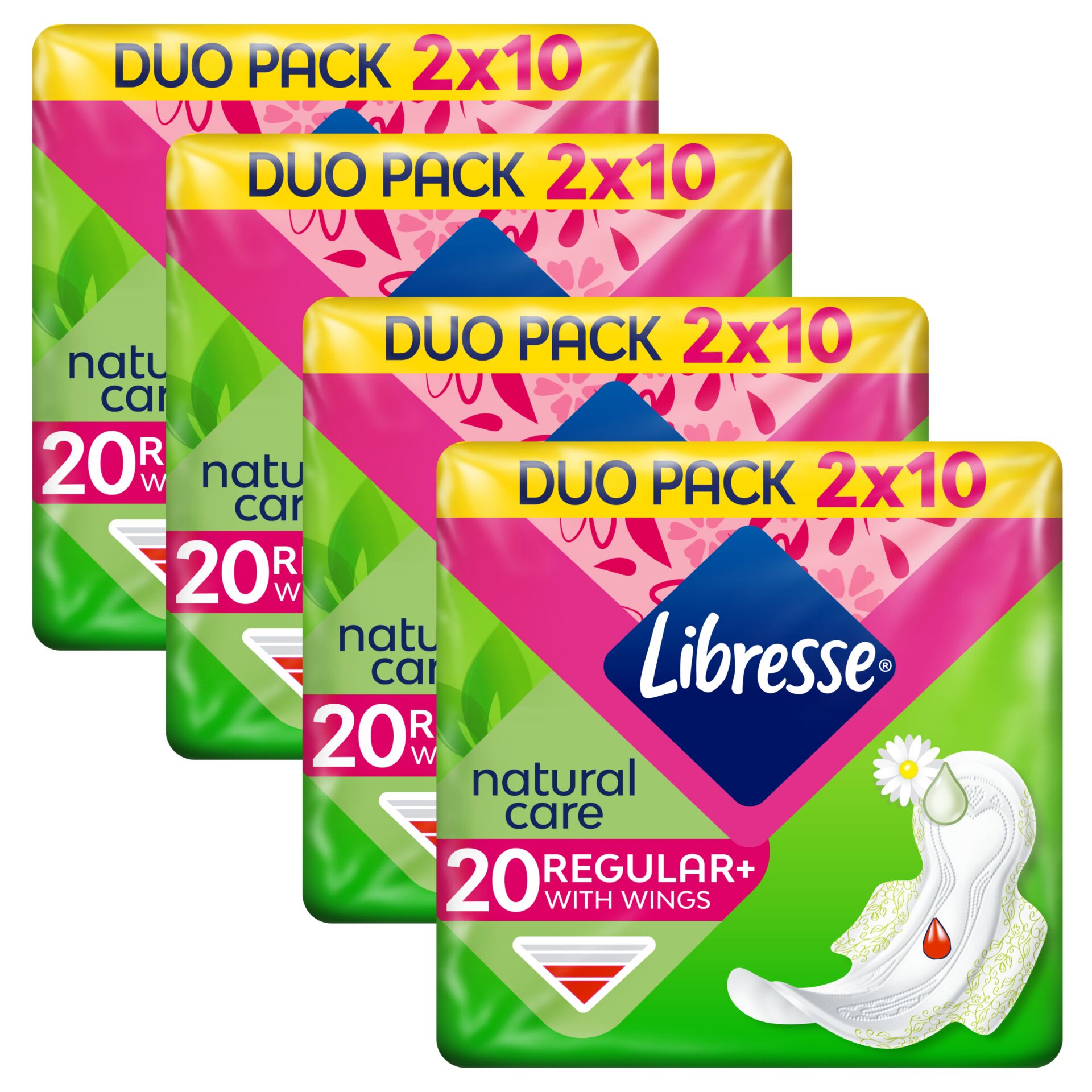 E-shop Libresse Natural care ultra normal hygienické vložky 4x20ks