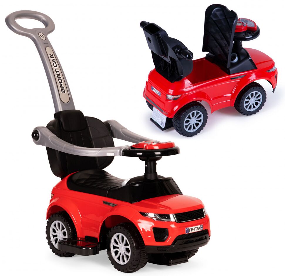 Pepita Bébitaxi tolókarral - Piros