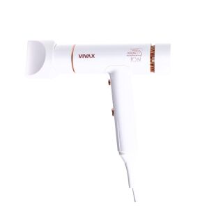 Suszarka do włosów Vivax HD-1600ION, 1600W, Biała - Suszarka do włosów