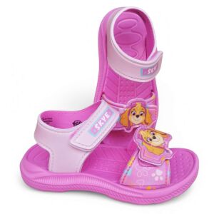 Nickelodeon Mancs Őrjárat Skye rózsaszín szandál, 3/4-es nézet - Nickelodeon