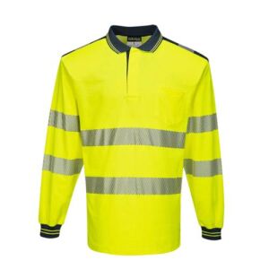 Portwest PW3 Hi-Vis hosszú ujjú pólóing 143974701 - Láthatósági ruházat