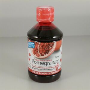 Nutrilab Optima gránátalma lé, 500 ml, Szuper antioxidáns, Dupla erősségű és finomítatlan, Folyékony étrend-kiegészítő - Nutrilab
