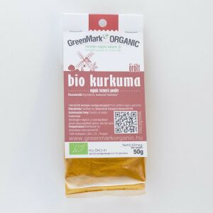 Greenmark bio kurkuma őrölt 50 g 125341759 - Tartós élelmiszer