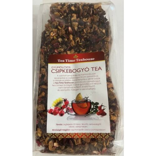 Tea Time Teahouse Gyümölcsös Csipkebogyó Tea, 300g - Tea