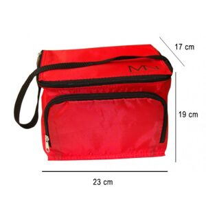 Cooler bag with Mystic Nails logo - red 125346078 - Носител на храна и напитки