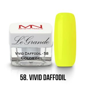 LeGrande Color Gel - no.58. - Vivid Daffodil - 4g 125346151 - Künstliches Nagelgel