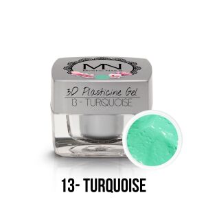 3D Plasticine Gel - 13 - Turquoise - 3,5g 125346234 - Künstliches Nagelgel