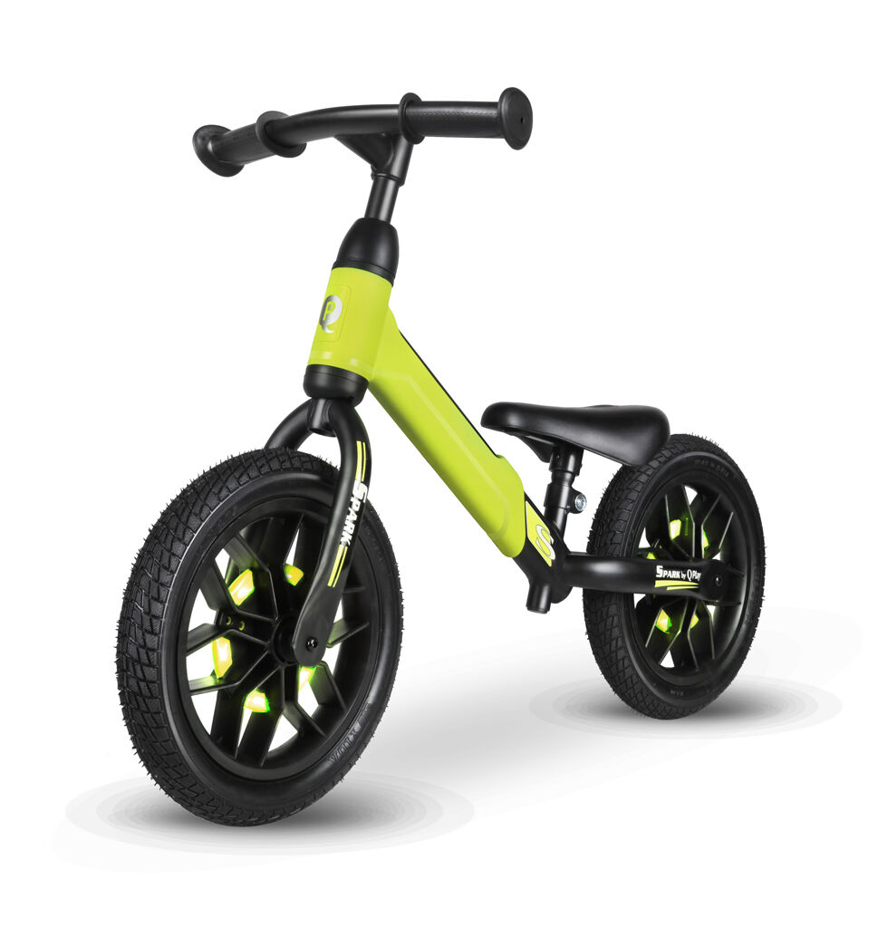 E-shop QPLAY joggingový bicykel Spark Green, 3-6 rokov, do 30 kg