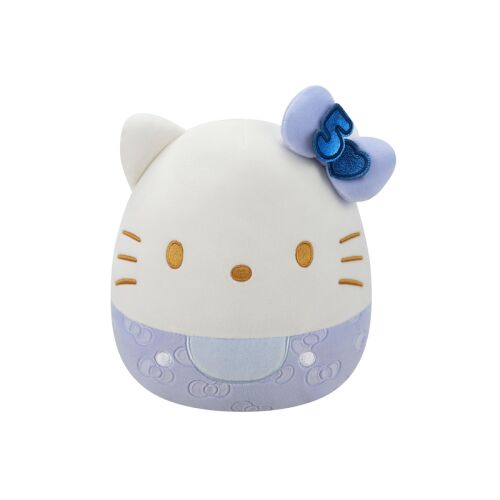 Squishmallows Hello Kitty kék masnis 20cm plüss játék - Játék