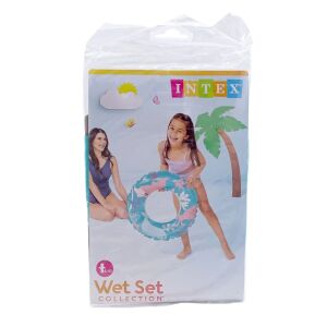 Intex Úszógumi Gyerekeknek - Átlátszó, Mintás - 61 cm 125352521 - Gyerek úszógumi