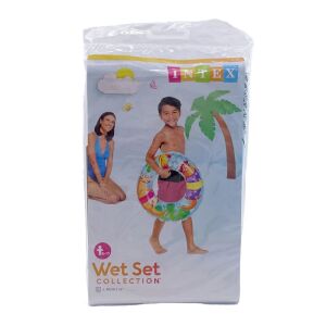 Intex Úszógumi Gyerek - Átlátszó, Mintás - 61 cm 125352523 - Gyerek úszógumi