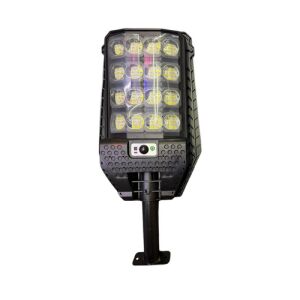 Lampă solară W7208-4, 3W, cu telecomandă, impermeabilă, senzor de mișcare, iluminat exterior - Lanternă solară