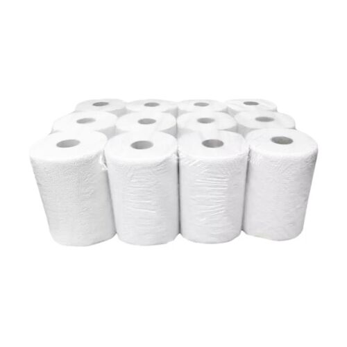 Kéztörlő 2 rétegű tekercses átmérő: 14 cm 55 m/tekercs 12 tekercs/karton Peppy_19061K 125358800