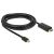 DeLOCK 83700 video átalakító kábel 3 M HDMI Mini DisplayPort Fekete 130194468