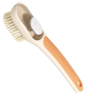 2 az 1-ben többfunkciós kefe, KipHome, sűrű ecset/lánckefe, folyadéktartóval, hosszú nyél, 20,1 x 4,3 x 5 cm, narancs 125362557 - Cipőápolás