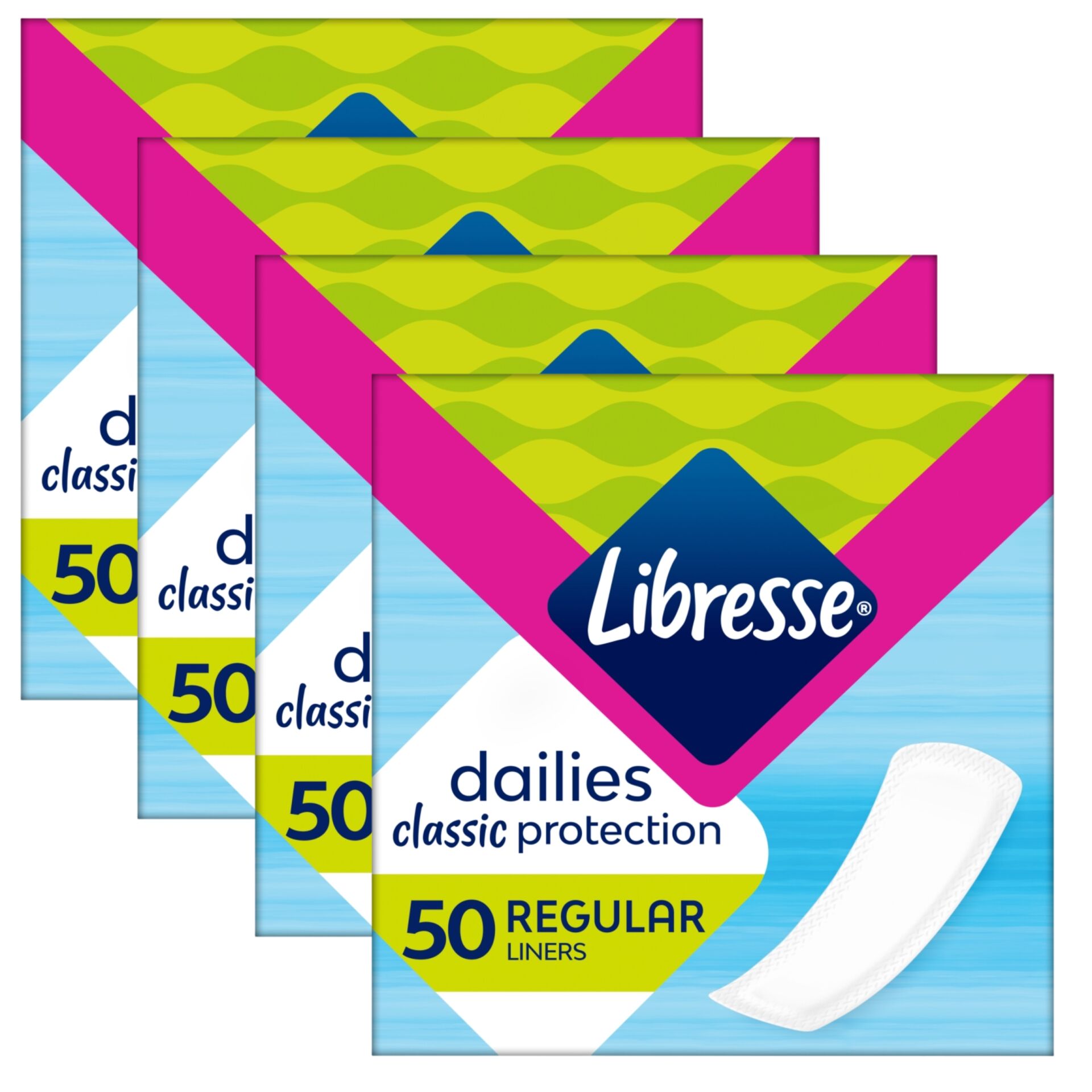 E-shop Vložky Libresse Dailies Classic Protection Regular Cleanliness 4x50ks