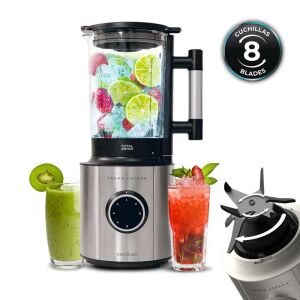 Cecotec Grand Katana 2700MAX Blender s 8 oštrica, Uređaj za smoothie - Toster i Mikser