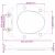 vidaXL Gyorsan Levehető WC Ülőke Fekete 45.5 x 37.5 x 3.8 cm Duroplast 125382737