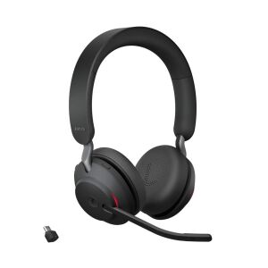 Jabra Evolve2 65 MS Stereo Wireless USB C-Bluetooth Black CC headset 125392146 - Jabra Headphone