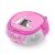 GoGEN BOB AND BOBEK gyerek CD-s rádió, 2 x 0,8 W, Bluetooth, karaoke, mikrofon, MP 3, USB, AUX bemenet, rózsaszín 125390658