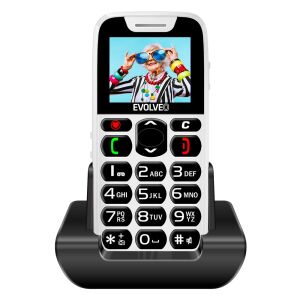 Evolveo EasyPhone Mobiltelefon, Fehér