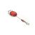 Névjegykártyatartó kihúzható karabineres, durable with snap hook piros 41307946