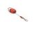 Névjegykártyatartó kihúzható karabineres, durable with snap hook piros 41307946