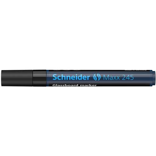 Schneider Maxx 245 fekete üvegtábla marker, 1-3mm