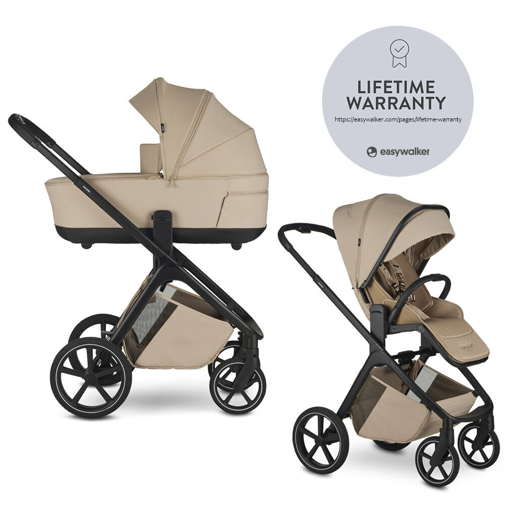 E-shop EASYWALKER Kombinovaný kočík Zoey Almond Taupe