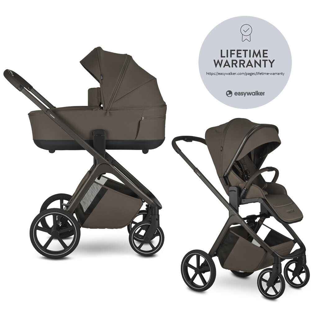 E-shop EASYWALKER Kombinovaný kočík Zoey Chestnut Brown