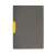 Gray Klip mappa 30lap durable duraswing color folder with yellow clip