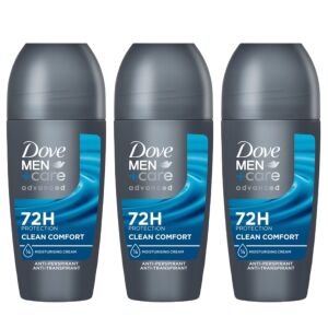 Dove Men+Care Clean Comfort Izzadásgátló golyós 3 darabos kiszerelés - Dezodor