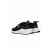 Pollini Running Strap Loghi fekete női cipő, hátsó nézet