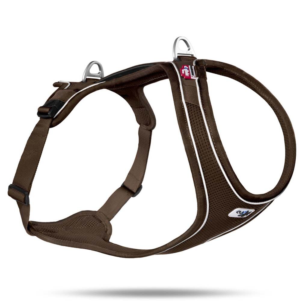 E-shop CURLI Postroj pre psa Belka Comfort Hnedá XS, 15-20kg