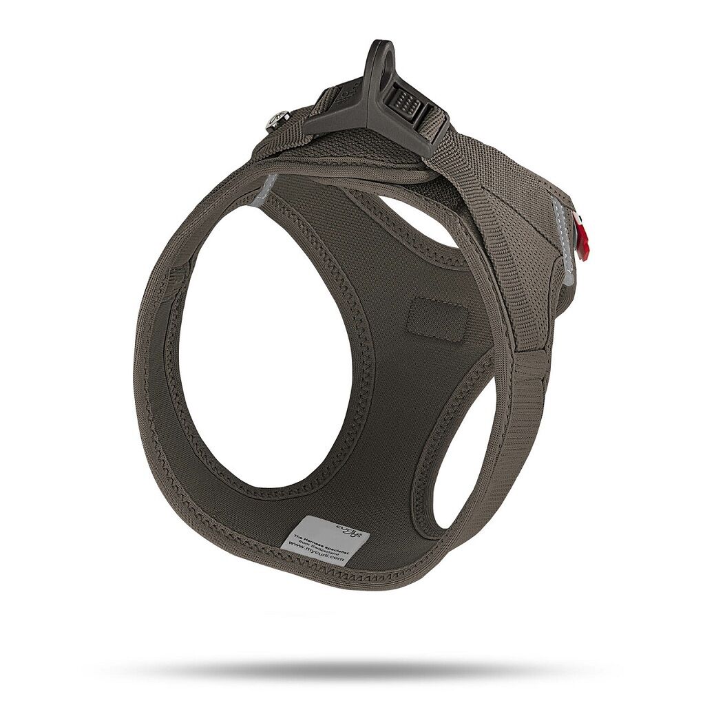 E-shop CURLI Postroj pre psa s prackou Air-Mesh Hnedý, L, 8-13 kg
