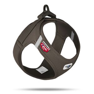 CURLI Kutyahám csatos Air-Mesh Barna, M, 6-9 kg 125420847 - Macskatartás