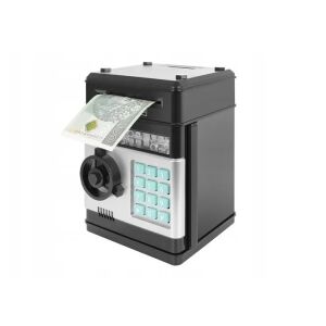 Elektronikus persely kóddal, ideális érmék és bankjegyek tárolására, fényekkel és hangokkal